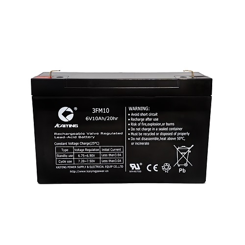 6V10Ah 密封式铅酸蓄电池 3FM10 Ups 电池 制造商