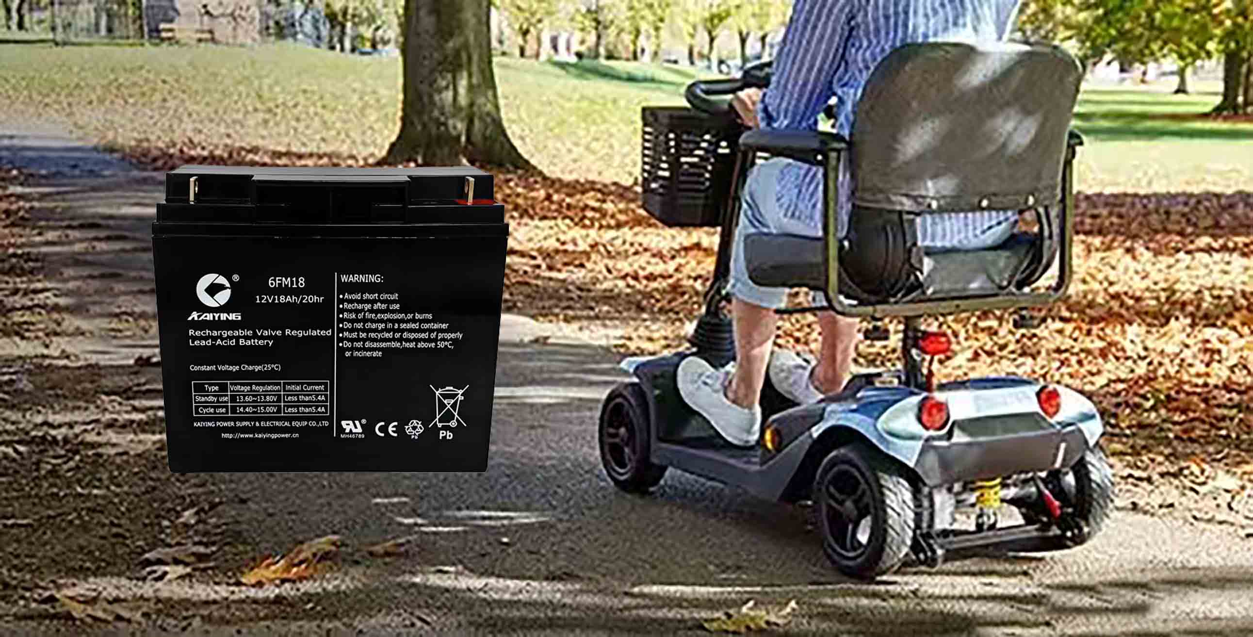 Mobility Scooter Battery 12V18AH